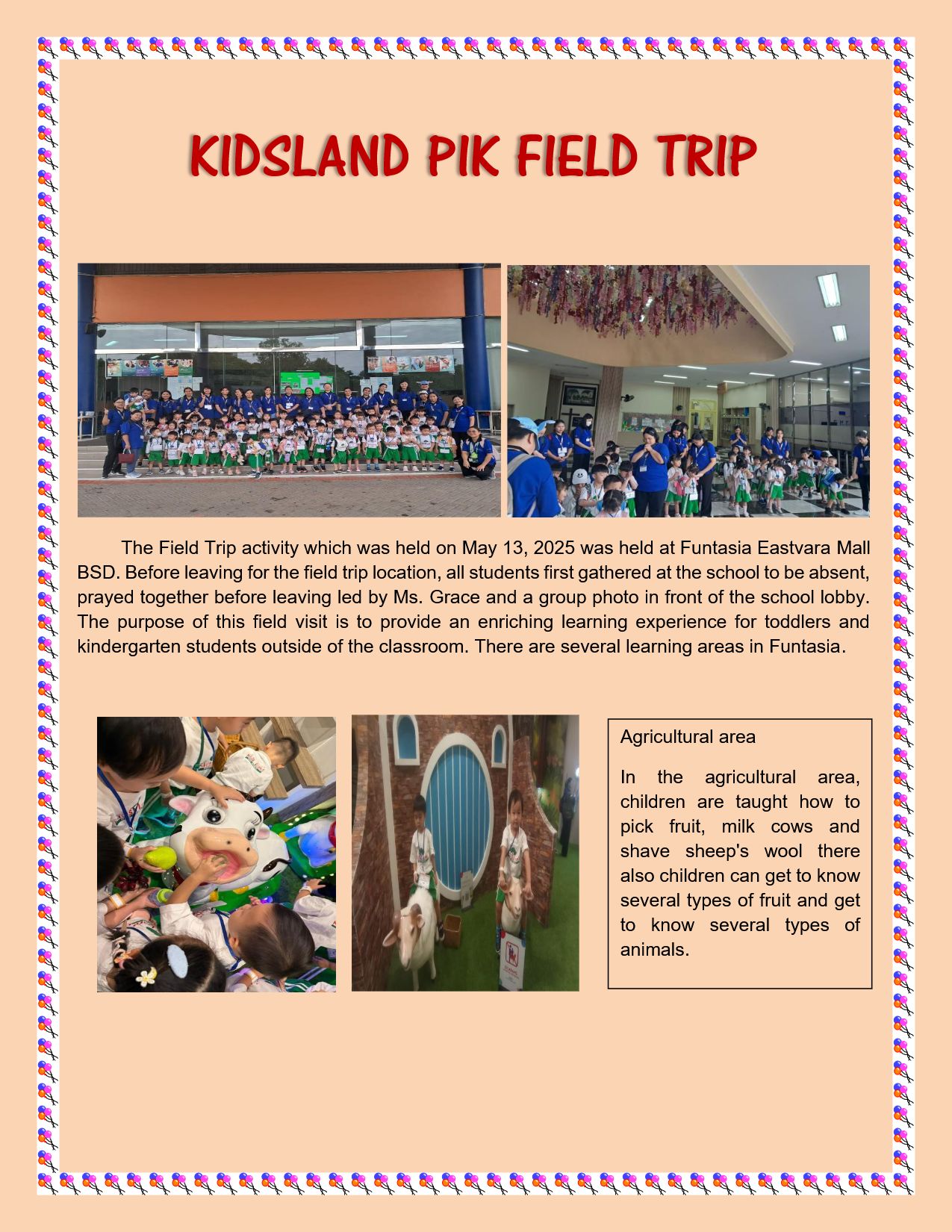 KIDSLAND PIK FIELD TRIP 2025 – Saint Nicholas School